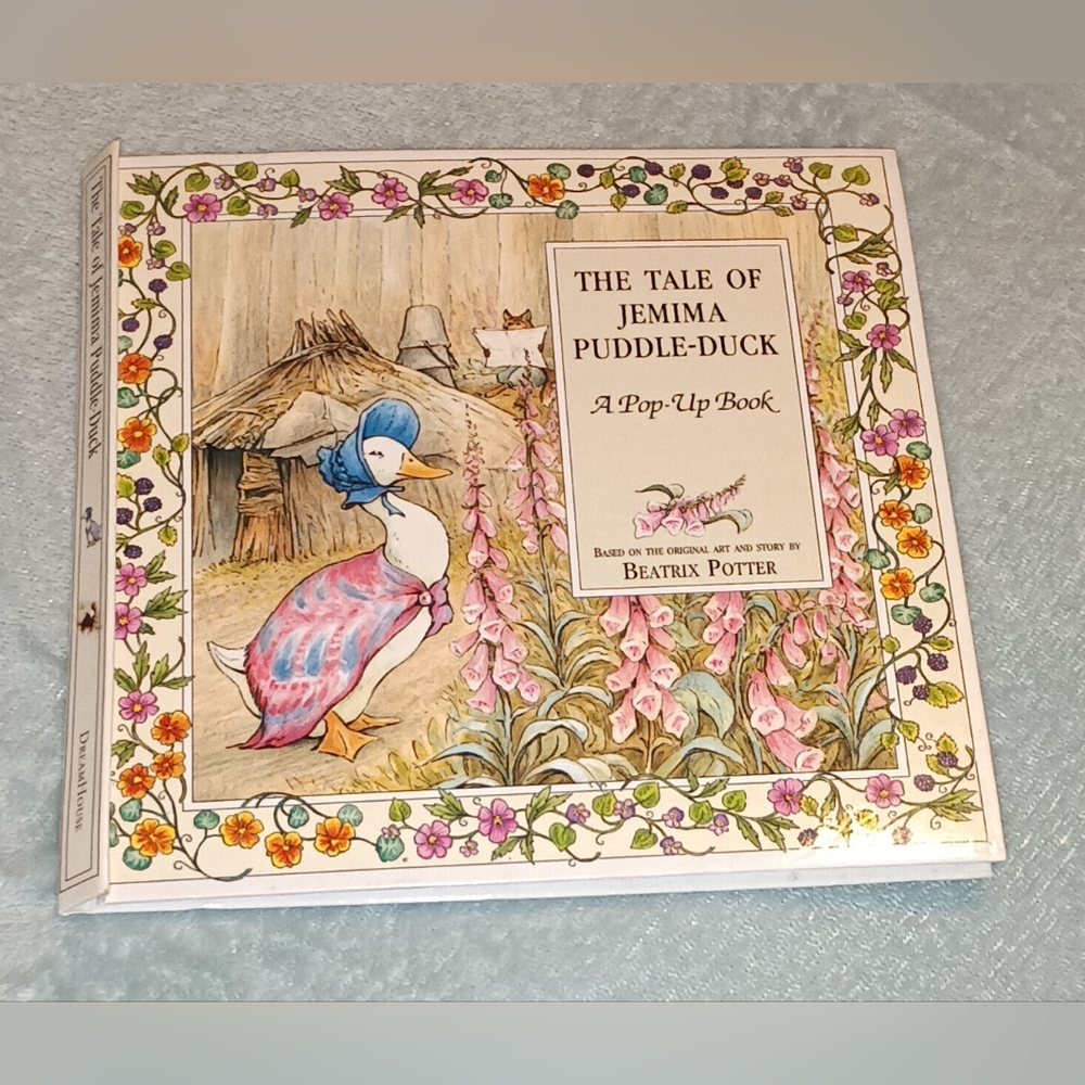 Vintage Jemima Puddle-Duck Puzzle Book